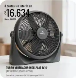 Supermercados Tadicor Turbo ventilador iv16 oferta