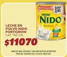 Supermercados Vea Nido - leche en polvo nido fortigrow lat oferta