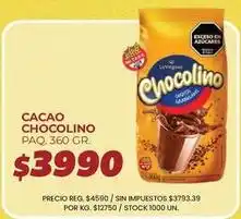 Supermercados Vea Chocolino - cacao oferta