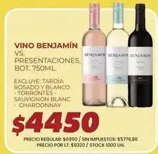 Supermercados Vea Benjamin - vino benjamin vs. presentaciones oferta