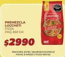Supermercados Vea Lucchetti - premezcla pizza oferta
