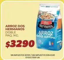 Supermercados Vea Dos hermanos - arroz doble carolina oferta