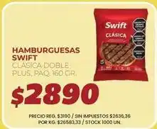 Supermercados Vea Swift - hamburguesas oferta