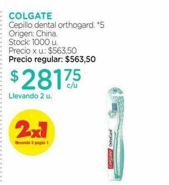 Farmacity Colgate Cepillo Dental Orthogard oferta