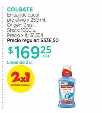 Farmacity Colgate Enjuague Bucal Pro Alivio oferta