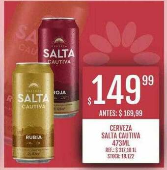 Supermercados Todo Cerveza Salta Cautiva oferta