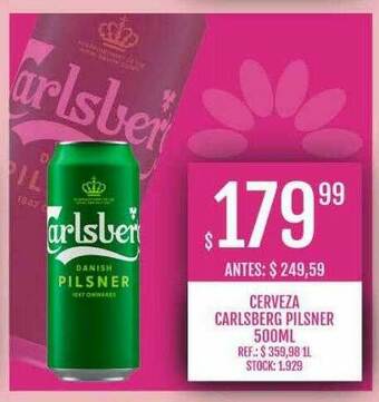 Supermercados Todo Cerveza Carlsberg Pilsner oferta