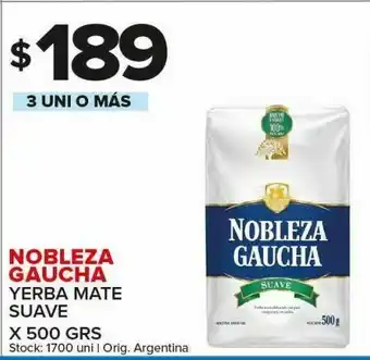 Carrefour Yerba mate nobleza gaucha 500g oferta