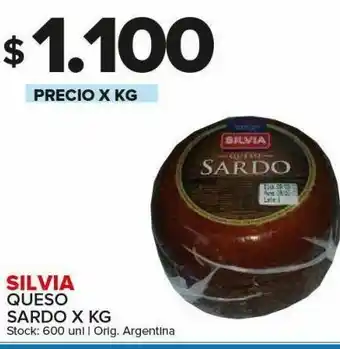 Carrefour Queso sardo silvia x kg oferta