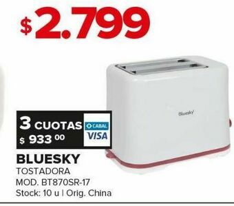 Carrefour Tostadora bluesky oferta
