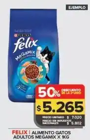 Carrefour Maxi Felix - alimento gatos adultos megamix oferta
