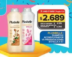 Carrefour Maxi Plusbelle - shampoo/acondicionador oferta