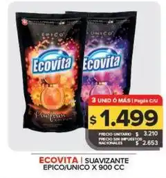 Carrefour Maxi Ecovita - suavizante epico/unico oferta