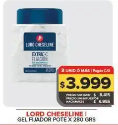 Carrefour Maxi Lord cheseline - gel fijador oferta