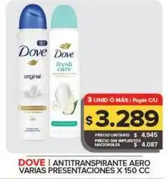 Carrefour Maxi Dove - antitranspirante aero oferta
