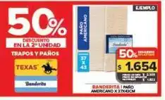 Carrefour Maxi Banderita - paño americano oferta