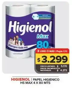 Higienol - papel higienico