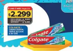 Carrefour Maxi Colgate - crema dental triple accion oferta