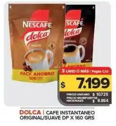 Carrefour Maxi Dolca - cafe instantaneo oferta