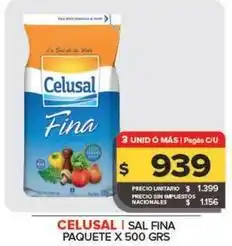Carrefour Maxi Celusal - sal fina oferta
