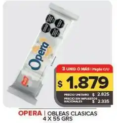 Carrefour Maxi Opera - obleas clásicas oferta