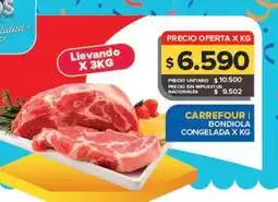 Carrefour Maxi Carrefour - bondiola congelada oferta