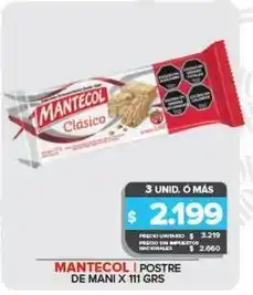 Carrefour Maxi Mantecol - postre de mani oferta