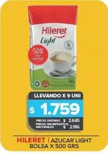 Carrefour Maxi Hileret - azucar light bolsa oferta