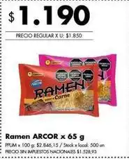 Disco Arcor - ramen oferta