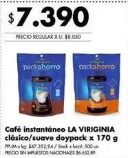 Disco La virginia - café instantáneo oferta