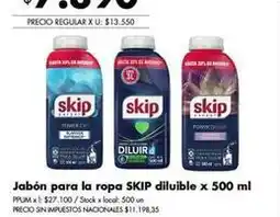 Disco Skip - jabón para la ropa diluible oferta