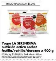 Disco Yogur nutricion activa sachet oferta