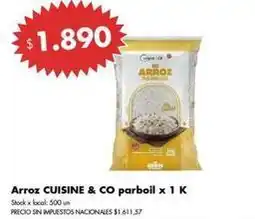 Disco Cuisine - arroz parboil oferta