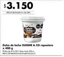 Disco Dulce de leche repostero oferta