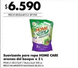 Disco Suavizante para ropa aromas del bosque oferta