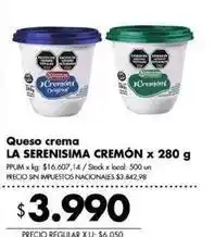 Disco Cremon - queso crema oferta