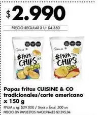 Disco Papas fritas oferta