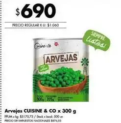 Disco Arvejas oferta