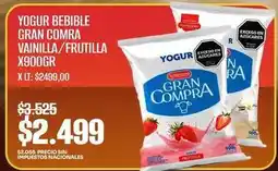 Makro Gran compra - yogur bebible oferta