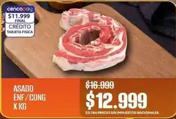 Makro Asado enf/cong x kg oferta