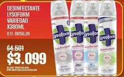 Makro Lysoform - desinfectante oferta