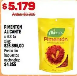 Makro Alicante - pimenton alicante oferta