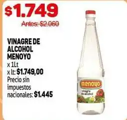 Makro Menoyo - vinagre de alcohol oferta