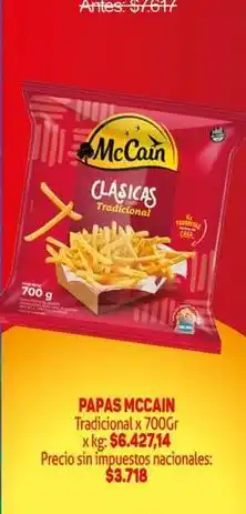 Papas clasicas tradicional