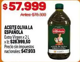 Makro La española - aceite de oliva extra virgen oferta
