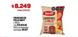 Makro Swift - crunchies de pollo oferta