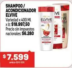 Makro Elvive - shampoo / acondicionador oferta