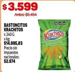 Makro Krachitos - bastoncitos krachitos oferta