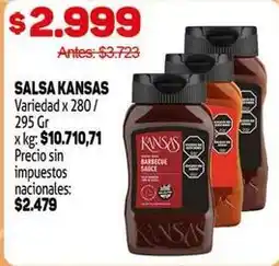 Makro Variedad - salsa oferta