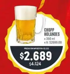 Makro Chopp holandes oferta